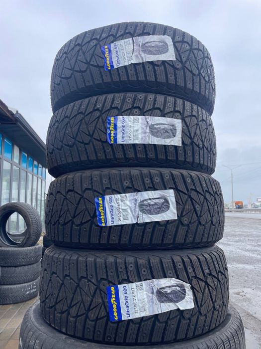 Шини нові 215/55/16 зимові Goodyear;Польша 24 рік;Резина R16 нова