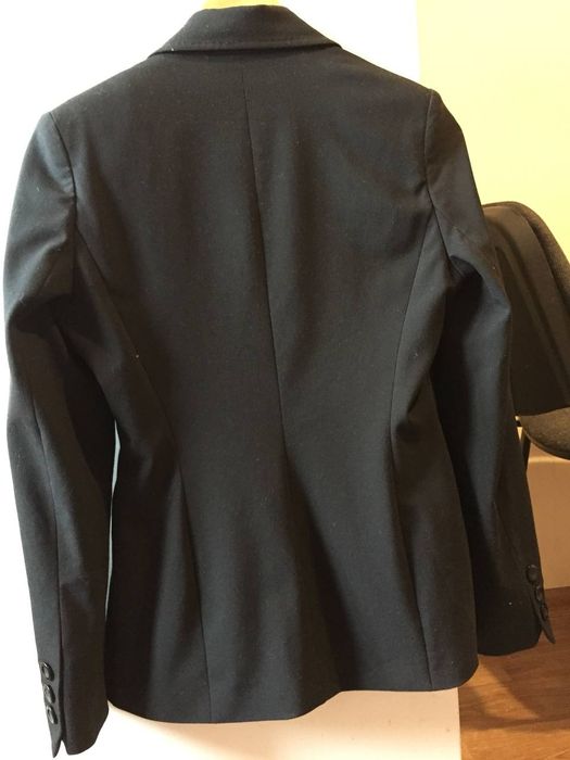 Жакет піджак чорний жіночий якісний