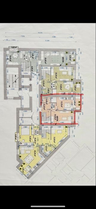 Квартира з терасою у зданому будинку | Вид на гори та річку