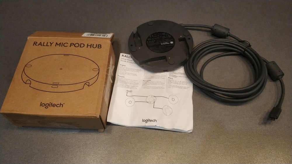 Logitech Rally Mic Pod Hub