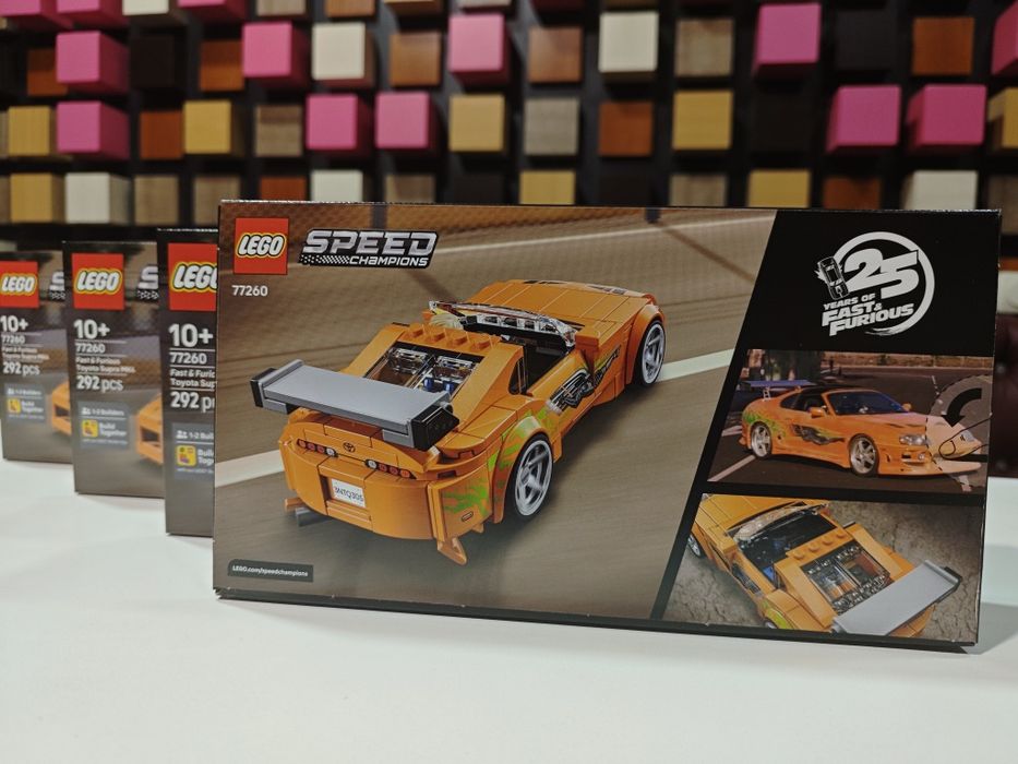 LEGO® Icons 77260 Toyota Supra MK4 (The Fast and the Furious)