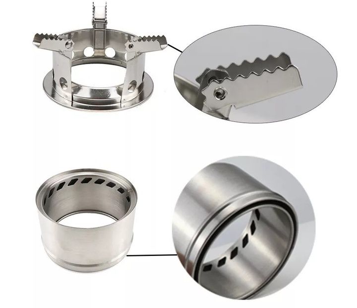 Портативна міні-піч для кемпінгу, походів, табору, кухонного грилю
