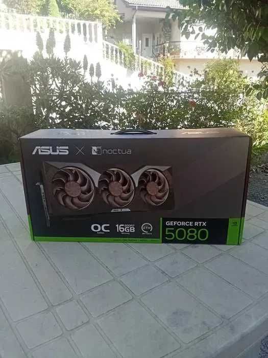 RTX 5080 16GB OC asus noctua edition - nova