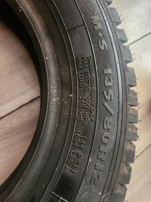 Przedam 4 opony 135/80 r12