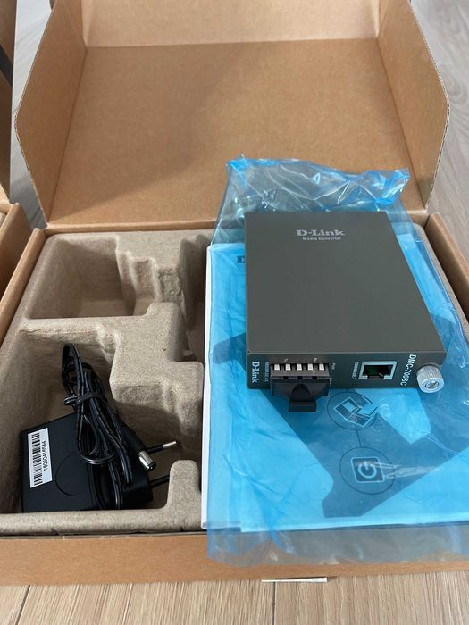 Media Konwerter światłowodowy D-Link DMC-700SC Jak Nowy