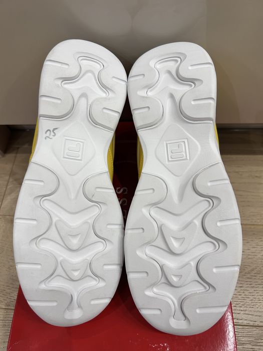 Buty sneakers FILA żòłte skorzane NOWE skorzane rozmiar EU 43