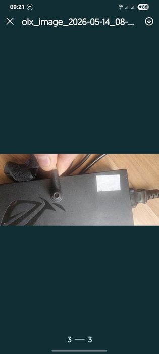Carregador original Asus rog strix 240 W