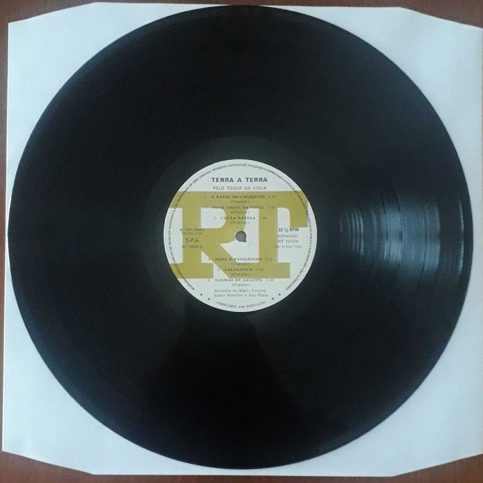 Terra a terra disco de vinil "Pelo toque da viola"