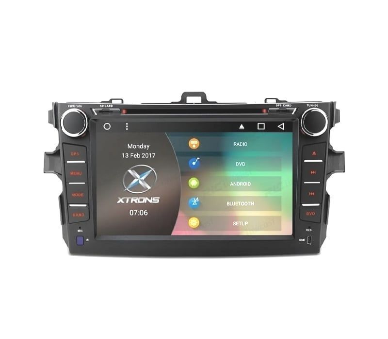 AUTO RADIO GPS 8" PARA TOYOTA COROLLA 07-11 USB GPS TACTIL HD