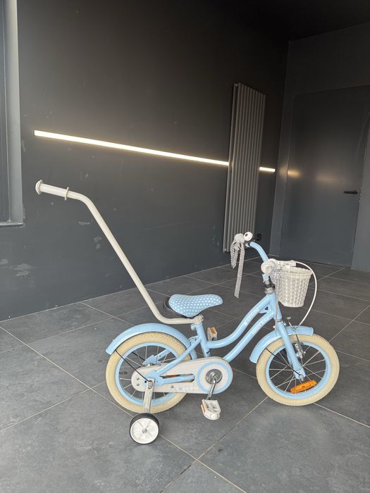 Rowerek rower dla dziecka Sun Baby Heart Bike 14 cali błękit jak nowy