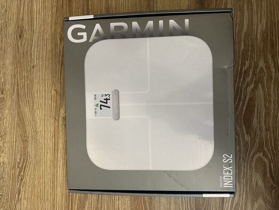 Ваги Garmin Index S2 білого кольору