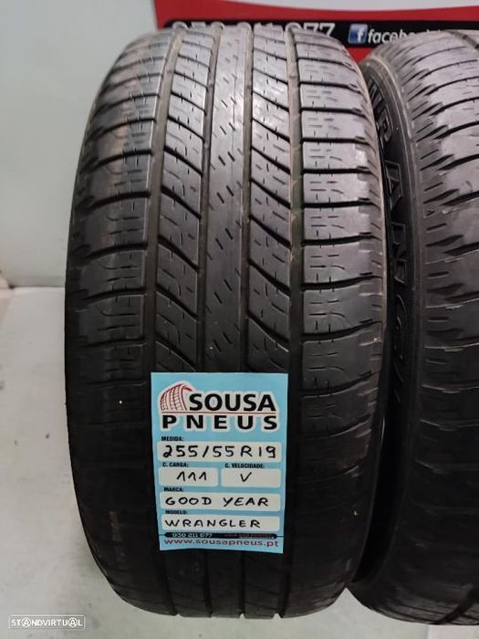 2 pneus semi 255-55r19 good year - oferta dos portes