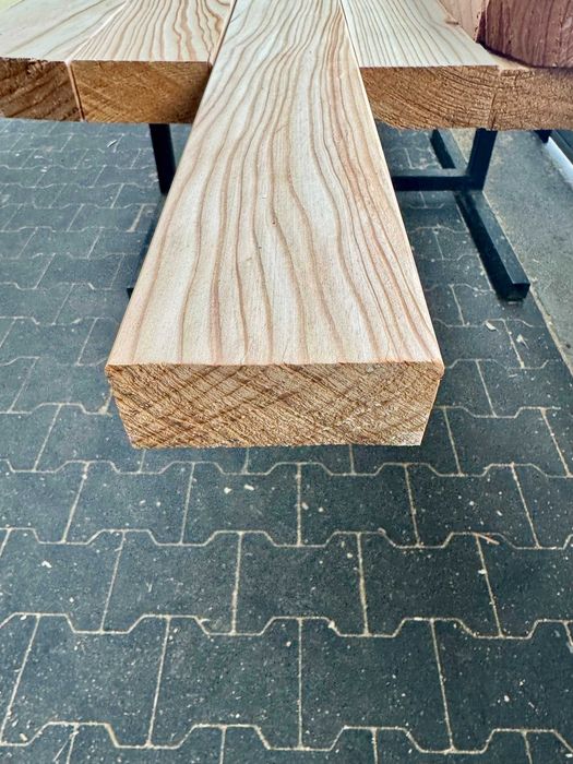 Kantówka strugana modrzewiowa 45mm x 70 mm Drewno konstrukcyjne Legar