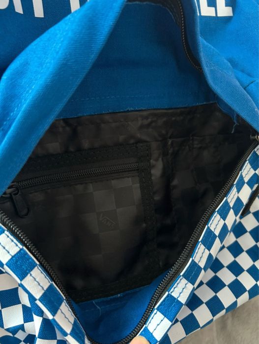 Niebieski plecak szkolny Vans