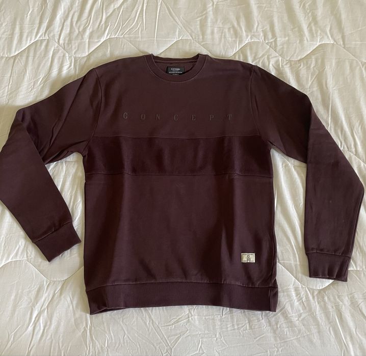 Camisola Homem Bordeaux/Vinho S Tiffosi