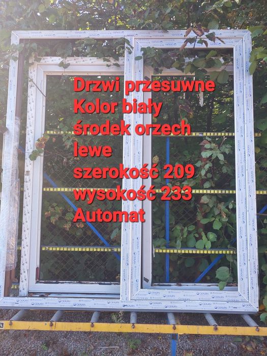 Okno antracyt nowe 123x115