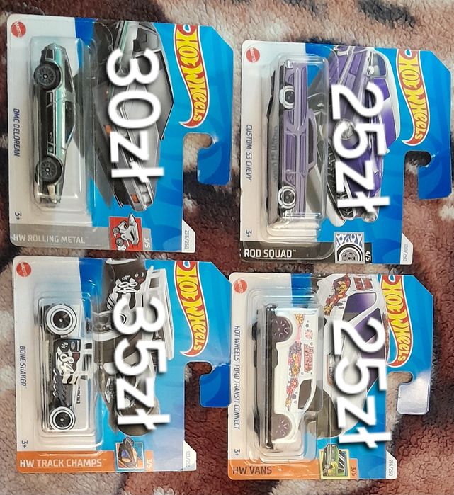 Hot wheelsy ze znaczkiem th