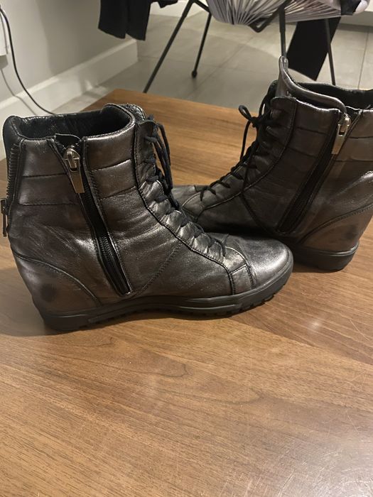 Trzewiki buty zimowe Wojas skóra roz 39