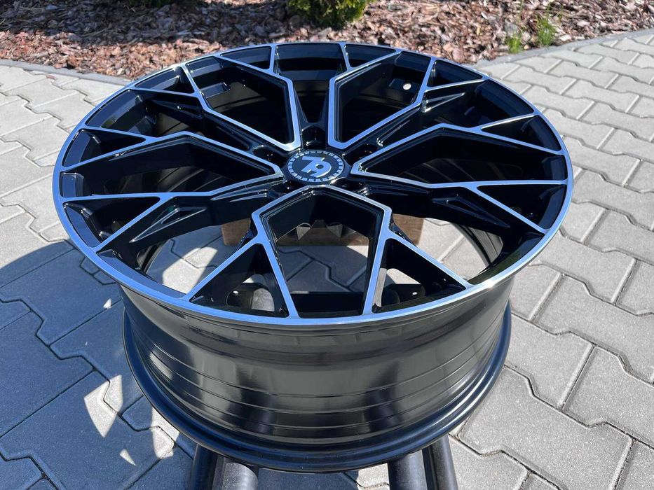 Felgi Seventy9 SCF-H 20" 9J ET30 5x112 Black Front Polished