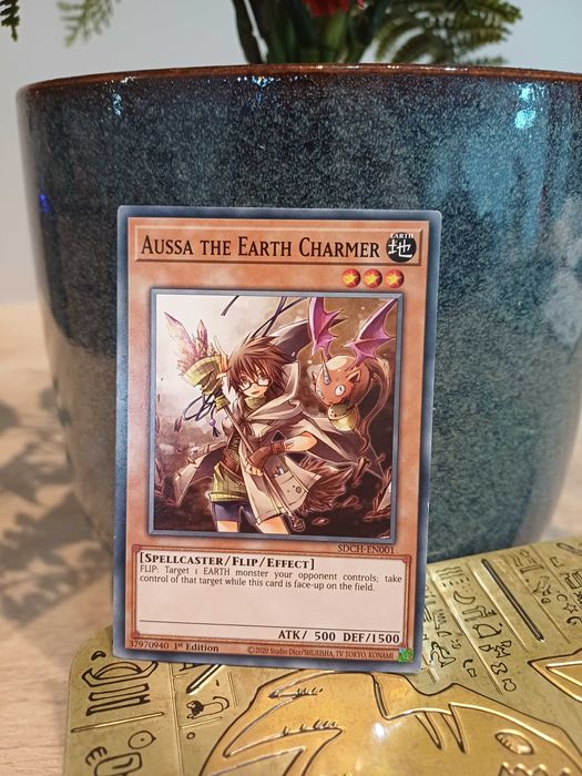 YU-GI-OH - Aussa The Earth Charmer - 1ª Edition