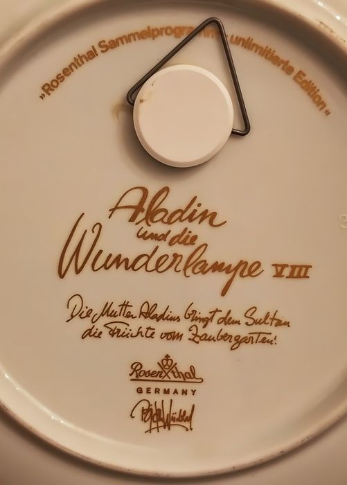 Kolekcjonerski talerz Rosenthal thal