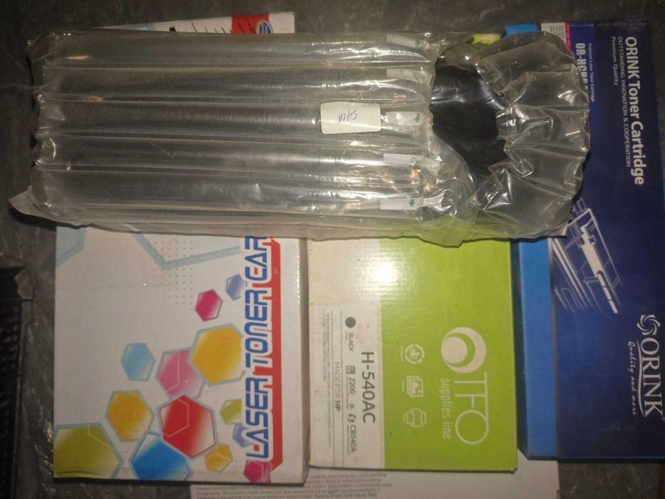 Zużyte tonery drukarka HP CP1215