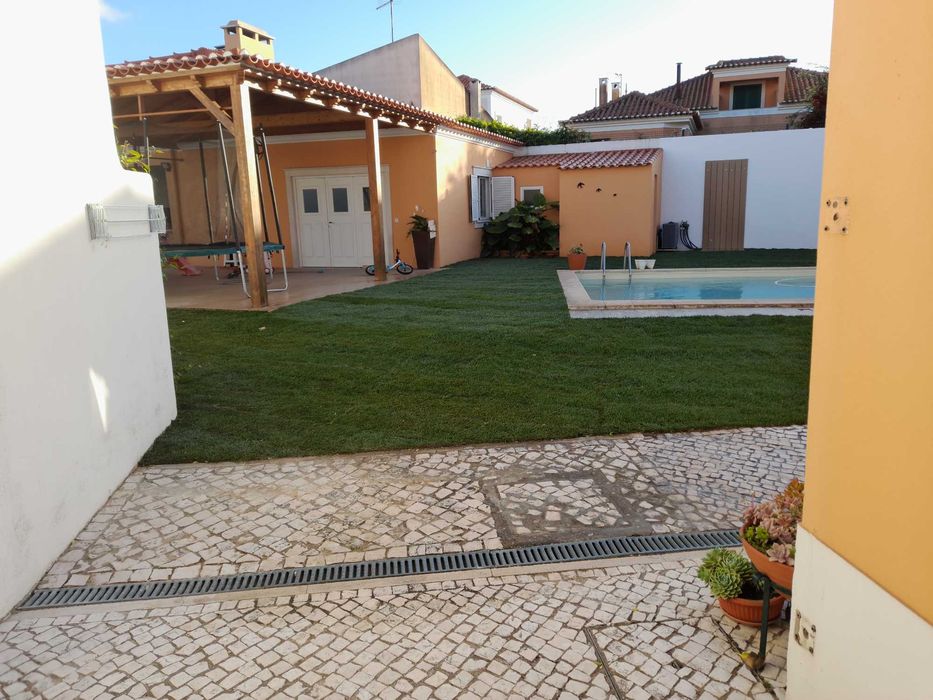 Relva natural em tapete