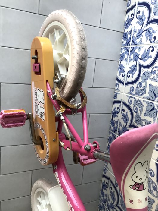 Bicicleta menina criança HELLO MYMY pneu maciço