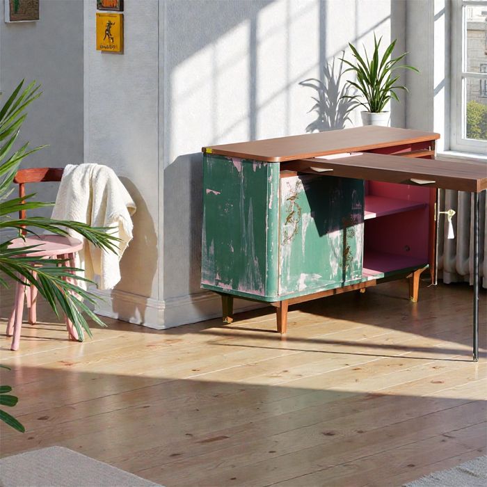 Унікальна супер стильна тумба/комод з робочим місцем