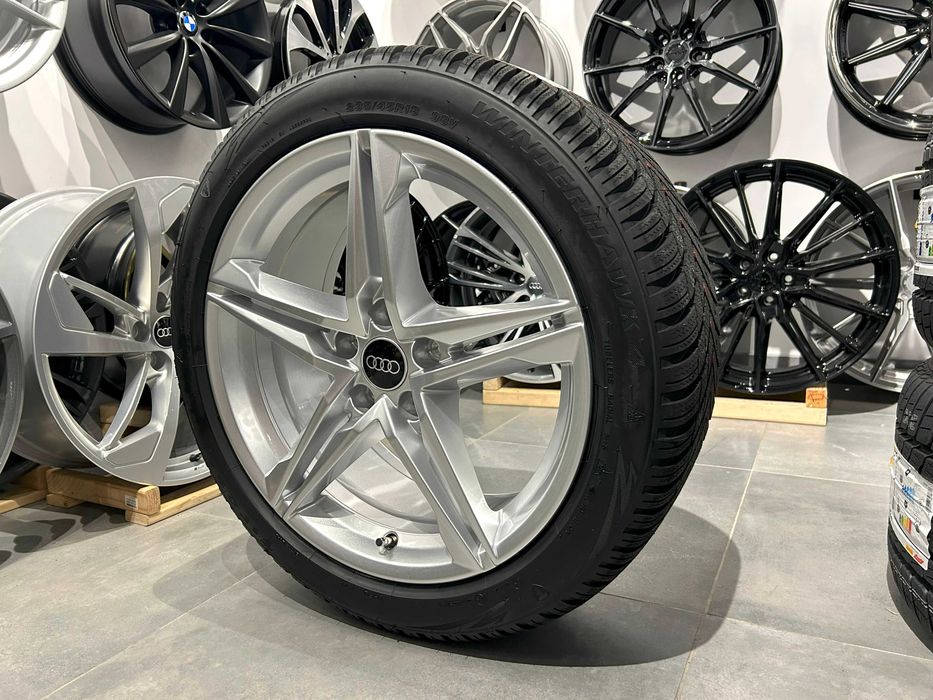 Oryginalne koła zimowe 18 5x112 ET40 Audi A5 B10 235/45R18 Firestone