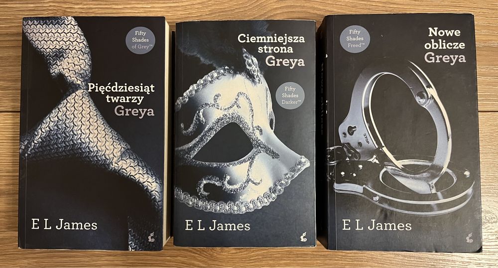 Zestaw książek Greya