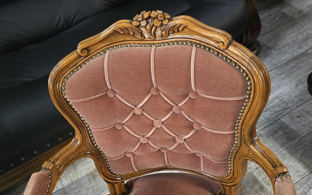 Krzesło / Fotelik / Fotel / W Stylu Ludwikowskim / Ludwik /