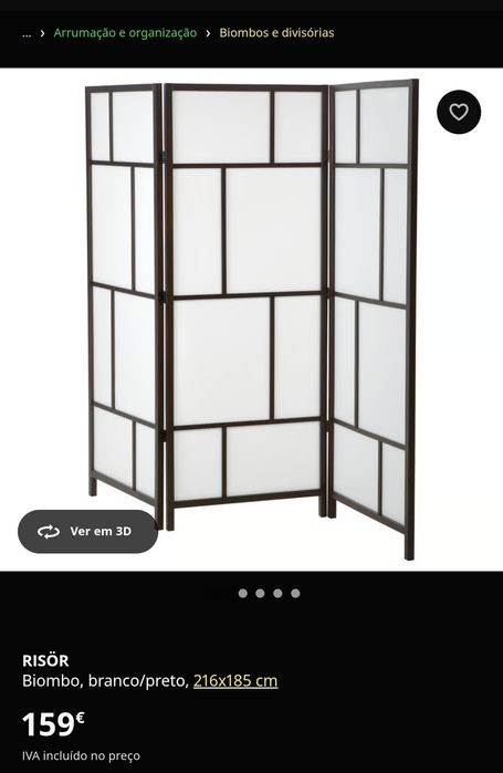Biombo ikea Risör