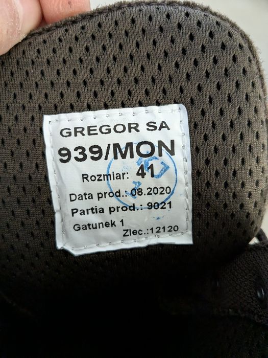 Trzewiki buty wojskowe wz. 939/MON