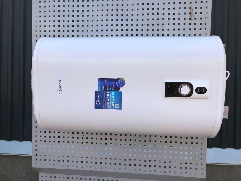 Бойлер НОВИЙ Midea D50-20ED2(D) 50 літрів плоский сухий тен універсал