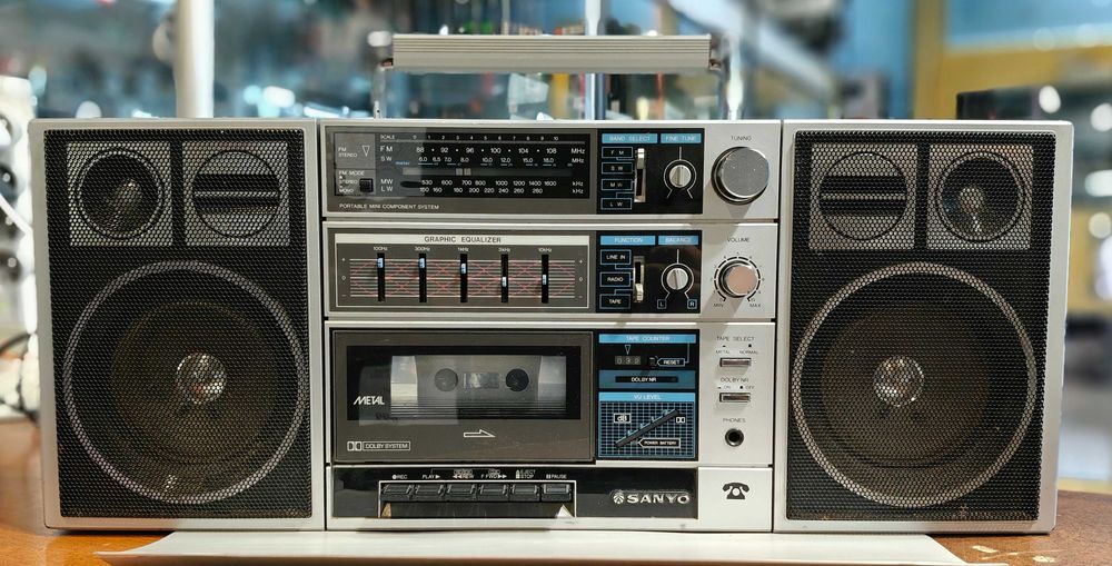 Boombox / Ghettoblaster SANYO C30 | Stan BDB | Wszystko sprawne | OKAZJA!