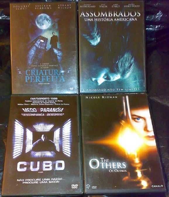 FILMES de Terror DVDs originais