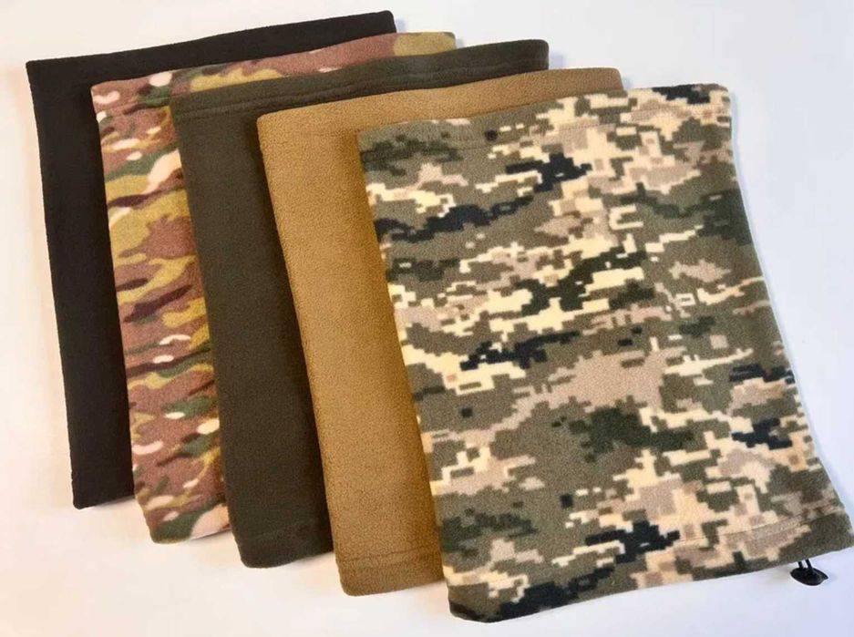 Армейская зимняя флисовая балаклава ВСУ тактическая флисовая балаклава