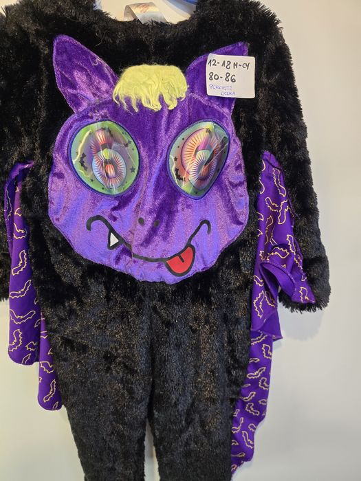 Nietoperz strój przebranie karnawał 80 - 86