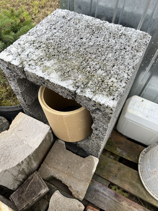 System kominowy 1 szt pozostalosc po budowie