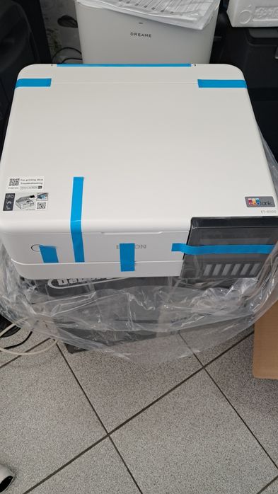 Drukarka atramentowa fotograficzna Epson EcoTank ET -8500 oryginalnie zapakowana  Oryginalne tusze