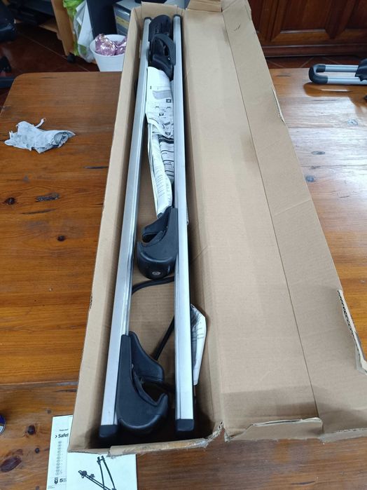 Suporte bicicleta Thule, Barras tejadilho