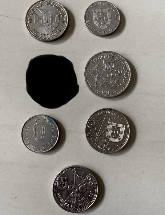 Moedas de escudo