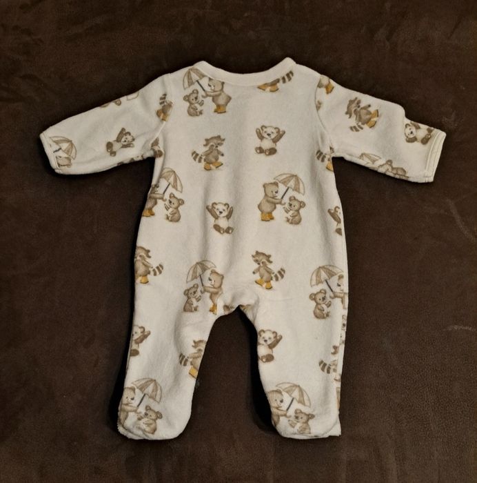 Conjunto babygrow, bodies com jardineiras para 0 meses (50cm)