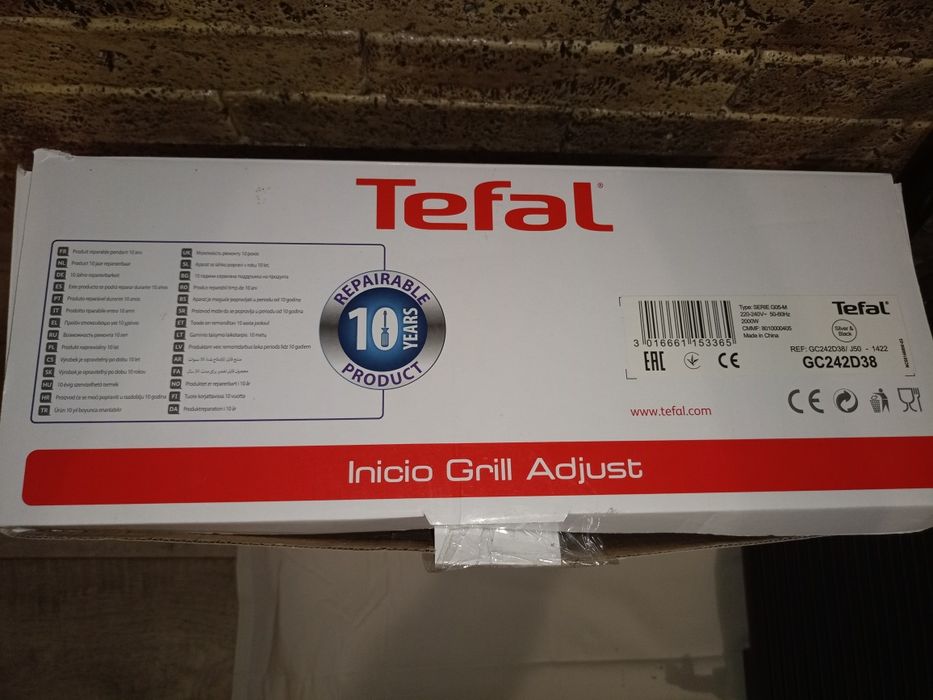 Гриль tefal новый