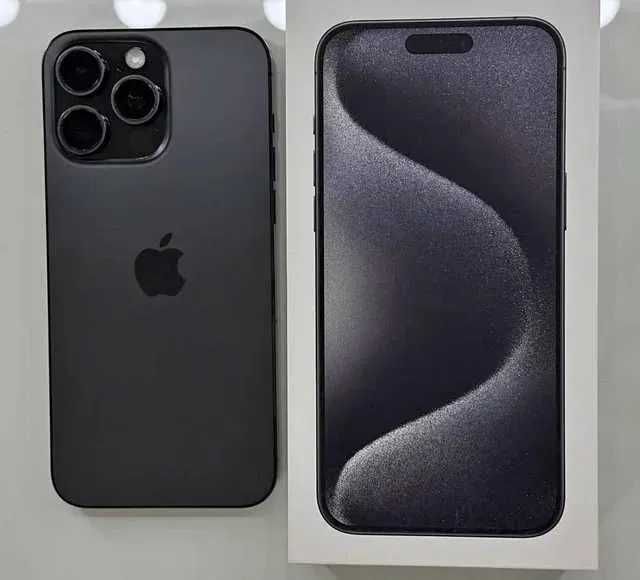 Apple iPhone 15 Pro Max 256gb black titanium