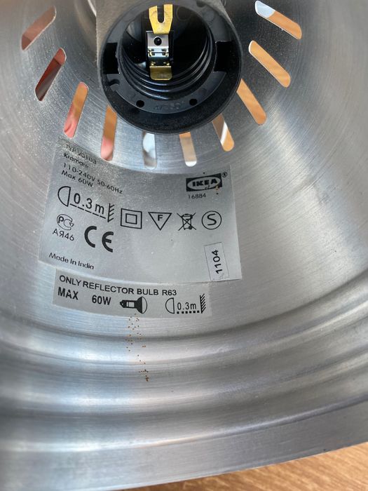 Candeeiros de parede IKEA