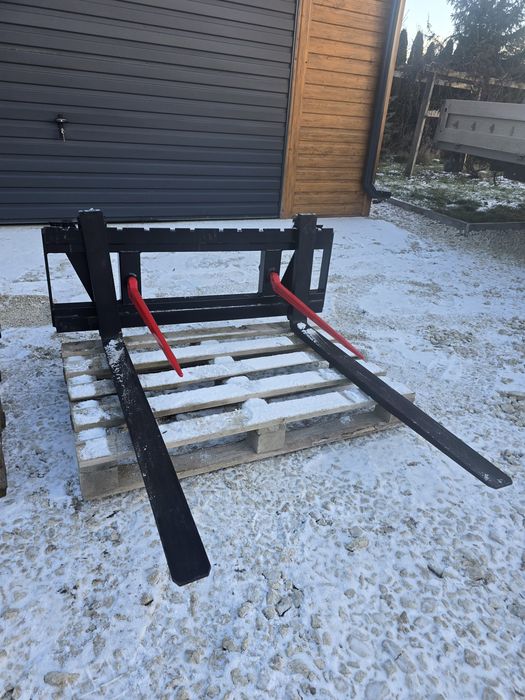 Mocne widły do palet paleciak do tura różne mocowania