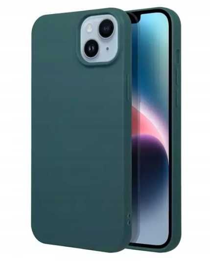 Etui Plecki JASBON do Apple iPhone 13 zielony + 3X SZKŁO GRATIS