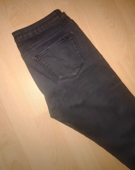 Ciemnoszare rurki Zara 38